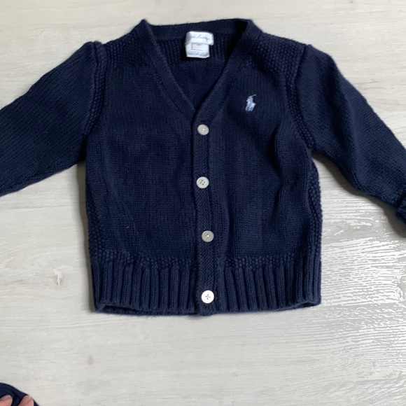 Ralph Lauren cardigan for boys in size 12 months